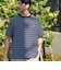 【SHIPS別注】LACOSTE: マイクロ ボーダー Tシャツ
