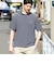 【SHIPS別注】LACOSTE: マイクロ ボーダー Tシャツ