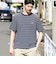 【SHIPS別注】LACOSTE: マイクロ ボーダー Tシャツ