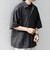 SHIPS any:〈撥水/軽量/ストレッチ〉SOLOTEX(R) シアサッカー キャンプポケット シャツ◇