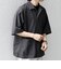 SHIPS any:〈撥水/軽量/ストレッチ〉SOLOTEX(R) シアサッカー キャンプポケット シャツ◇
