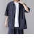 SHIPS any:〈撥水/軽量/ストレッチ〉SOLOTEX(R) シアサッカー キャンプポケット シャツ◇