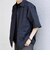 SHIPS any:〈撥水/軽量/ストレッチ〉SOLOTEX(R) シアサッカー キャンプポケット シャツ◇