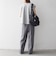 SHIPS any:〈接触冷感/汗染み防止加工/洗濯機可能〉タック フレア ノースリーブ TEE