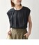 SHIPS any:〈接触冷感/汗染み防止加工/洗濯機可能〉タック フレア ノースリーブ TEE