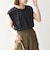 SHIPS any:〈接触冷感/汗染み防止加工/洗濯機可能〉タック フレア ノースリーブ TEE