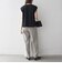 SHIPS any:〈接触冷感/汗染み防止加工/洗濯機可能〉タック フレア ノースリーブ TEE