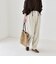 《予約》quaranciel:〈洗濯機可能〉CALCULO(R)使用 イージー テーパード パンツ