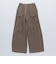 AMOMENTO: CUPRO 2TUCK WIDE PANTS