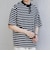 SHIPS any:〈洗濯機可能〉デザイン リブ ベーシック ボーダー Tシャツ◆