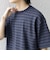 SHIPS any:〈洗濯機可能〉デザイン リブ ベーシック ボーダー Tシャツ◆
