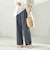 《予約》〈手洗い可能〉ドライ シャンタン フロント タック パンツ