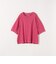 SHIPS any:〈抗菌防臭/洗濯機可能〉USAコットン 配色 ステッチ ワイド TEE