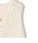 SHIPS Colors:〈手洗い可能〉チュールヤーン ミックス Vネック ベスト