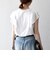 SHIPS any:〈洗濯機可能〉フリル コンビ ノースリーブ TEE