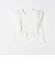 SHIPS any:〈洗濯機可能〉フリル コンビ ノースリーブ TEE