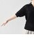 SHIPS any:〈手洗い可能〉シアー ジャカード スキッパー ポロ ニット