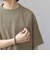 SHIPS any:〈接触冷感/ストレッチ〉360° THE CIRCLE STRETCH リネン ミックス スピンドル Tシャツ(セットアップ対応)◆
