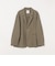 SHIPS any:〈接触冷感/ストレッチ〉360° THE CIRCLE STRETCH リネン ミックス リラックス ジャケット(セットアップ対応)◆