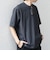 SHIPS any: SOLOTEX(R) バックピケ スロープネック ジャケット Tシャツ 26SS◆