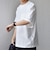 SHIPS any: SOLOTEX(R) バックピケ リラックス ポケット付き ショートリーブ Tシャツ 26SS◇