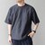 SHIPS any: SOLOTEX(R) バックピケ リラックス ポケット付き ショートリーブ Tシャツ 26SS◇