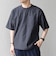 SHIPS any: SOLOTEX(R) バックピケ リラックス ポケット付き ショートリーブ Tシャツ 26SS◇