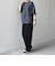 SHIPS any: SOLOTEX(R) バックピケ リラックス ポケット付き ショートリーブ Tシャツ 26SS◇