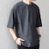 SHIPS any: SOLOTEX(R) バックピケ リラックス ポケット付き ショートリーブ Tシャツ 26SS◇