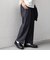 SHIPS any:〈吸水速乾〉360° THE CIRCLE STRETCH センタークリース イージーパンツ(セットアップ対応)26SS◆