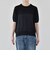 quaranciel:〈接触冷感/手洗い可能〉コンパクト シアー ニット TEE