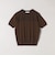 quaranciel:〈接触冷感/手洗い可能〉コンパクト シアー ニット TEE