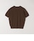 quaranciel:〈接触冷感/手洗い可能〉コンパクト シアー ニット TEE