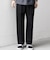 SHIPS any:〈接触冷感/ストレッチ〉360° THE CIRCLE STRETCH リネン ミックス センタークリース イージーパンツ◆