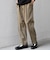 SHIPS any:〈接触冷感/ストレッチ〉360° THE CIRCLE STRETCH リネン ミックス センタークリース イージーパンツ◆