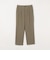 SHIPS any:〈接触冷感/ストレッチ〉360° THE CIRCLE STRETCH リネン ミックス センタークリース イージーパンツ◆