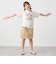 FRUIT OF THE LOOM:〈洗濯機可能〉ロゴ プリント Tシャツ<KIDS>