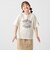 FRUIT OF THE LOOM:〈洗濯機可能〉ロゴ プリント Tシャツ<KIDS>