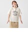 FRUIT OF THE LOOM:〈洗濯機可能〉ロゴ プリント Tシャツ<KIDS>