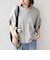 SHIPS Colors:〈手洗い可能〉スムース 2WAYスリーブ ニュアンス TEE◇