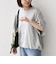 SHIPS Colors:〈手洗い可能〉スムース 2WAYスリーブ ニュアンス TEE◇