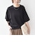 《予約》SHIPS Colors:〈手洗い可能〉スムース 2WAYスリーブ ニュアンス TEE◆