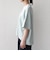《予約》SHIPS Colors:〈手洗い可能〉スムース 2WAYスリーブ ニュアンス TEE◆