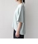 《予約》SHIPS Colors:〈手洗い可能〉スムース 2WAYスリーブ ニュアンス TEE◆