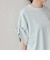SHIPS Colors:〈手洗い可能〉スムース 2WAYスリーブ ニュアンス TEE◇