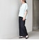 SHIPS Colors:〈手洗い可能〉スムース 2WAYスリーブ ニュアンス TEE◇