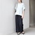 SHIPS Colors:〈手洗い可能〉スムース 2WAYスリーブ ニュアンス TEE◇