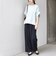 SHIPS Colors:〈手洗い可能〉スムース 2WAYスリーブ ニュアンス TEE◇