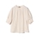 《予約》SHIPS Colors:〈洗濯機可能〉ジョーゼット タック スリーブ ブラウス◆