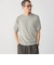 SHIPS:〈接触冷感/ 手洗い可能〉ラミー ニット Tシャツ